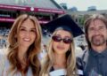 Luna, hija de Juanes, celebra su graduación universitaria en Boston