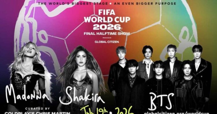 Madonna, Shakira y BTS harán historia en final del Mundial 2026
