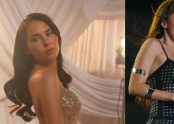 Majo Aguilar desata debate por su vestuario en concierto de Acapulco