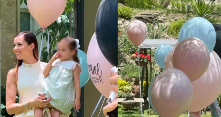 Mariana Rodríguez y Samuel García celebran revelación de género de su tercer bebé