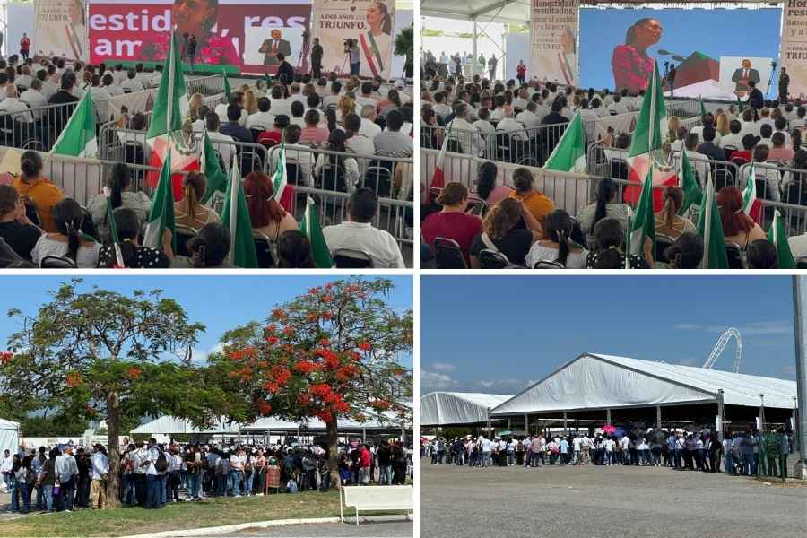 Más de 17 mil tamaulipecos muestran apoyo al gobierno de Claudia Sheinbaum