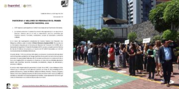 Más de 37 millones de personas participan en el Simulacro Nacional 2026, reporta CNPC