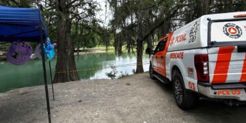 Masculino muere ahogado en el río El Fraile en Montemorelos, Nuevo León 