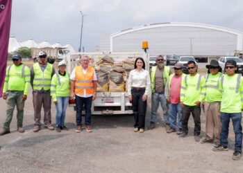 Mónica Villarreal arranca programa “VAcheando” para atender más de mil 300 baches