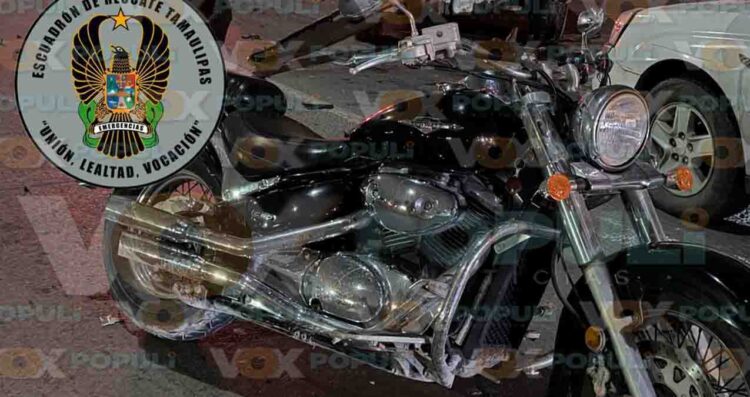 Motociclista muere tras choque contra camioneta Chevrolet en Reynosa, Tamaulipas