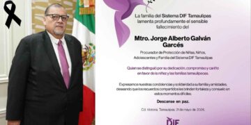 Muere Jorge Alberto Galván Garcés, Procurador de Protección a Niñas, Niños y Adolescentes del DIF Tamaulipas
