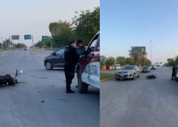 Mujer hospitalizada en El Mante