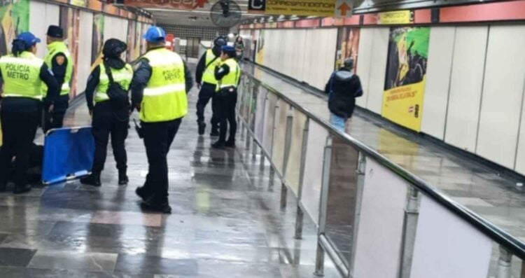 Mujer pierde la vida en estación Tacuba del Metro de la Ciudad de México