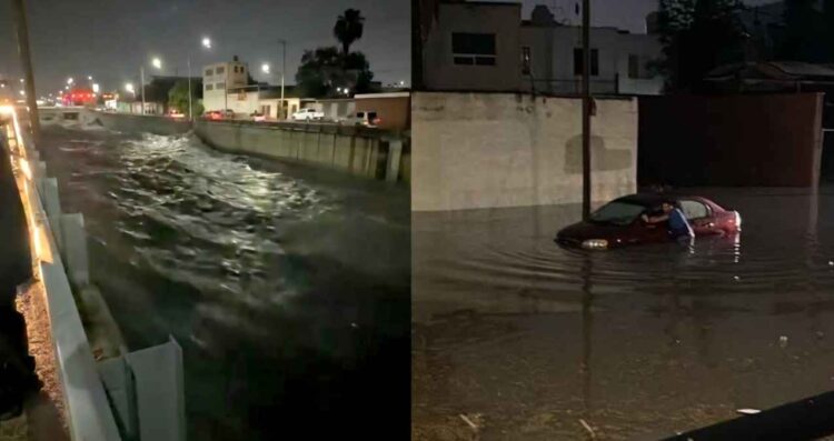 Nuevo León jueves inundaciones