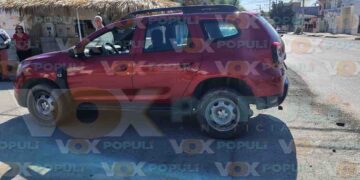 Omite alto y provoca choque en cruce peligroso en Ciudad Victoria, Tamaulipas