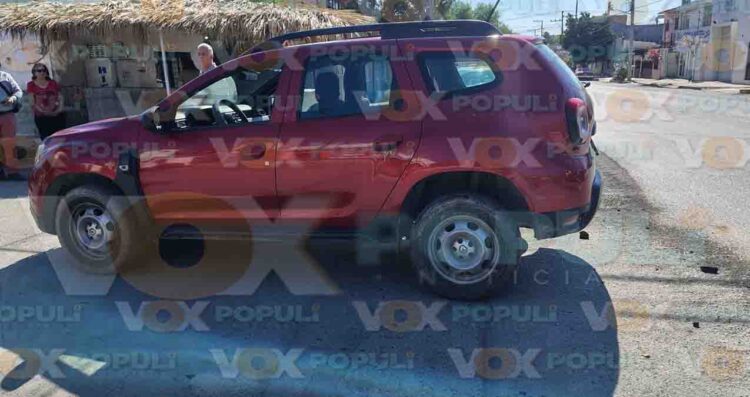 Omite alto y provoca choque en cruce peligroso en Ciudad Victoria, Tamaulipas
