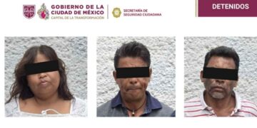 Operativo deja tres presuntos narcomenudistas detenidos en Azcapotzalco, CDMX
