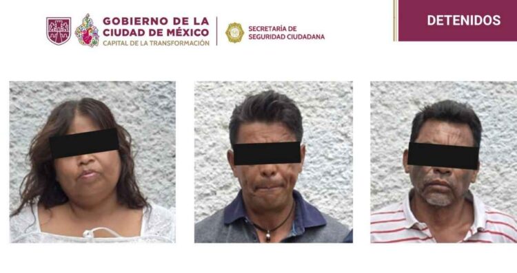 Operativo deja tres presuntos narcomenudistas detenidos en Azcapotzalco, CDMX