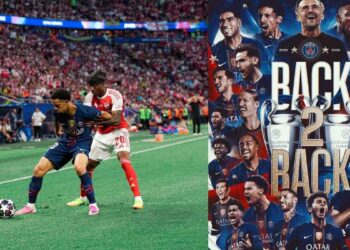 PSG vence al Arsenal y se convierte en bicampeón de la Champions League 