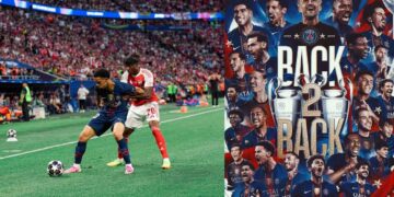 PSG vence al Arsenal y se convierte en bicampeón de la Champions League