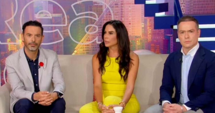 Paola Rojas vive en vivo el sismo de magnitud 5.6 durante transmisión envivo (2)