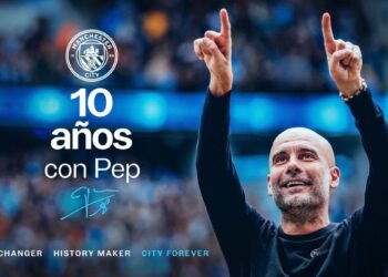 Pep Guardiola se va del City