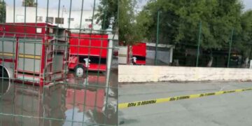 Persona electrocutada en Matamoros