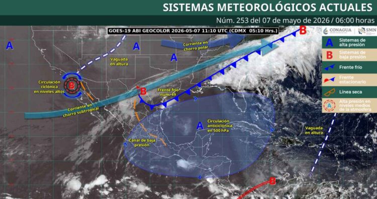 Prevén lluvias muy fuertes con posibles granizadas: ¿Cuáles serán los estados afectados?