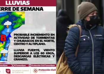 Prevén tormentas con caída de granizo en Tamaulipas: ¿A partir de cuándo?