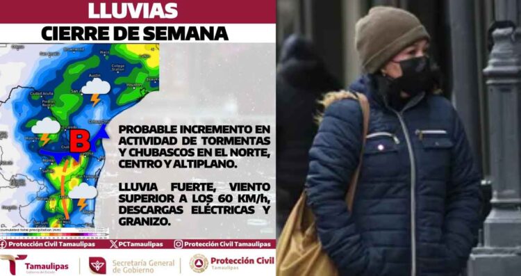 Prevén tormentas con caída de granizo en Tamaulipas: ¿A partir de cuándo?