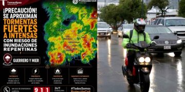 Protección Civil Tamaulipas prevé tormentas fuertes con posibles inundaciones: ¿Qué municipios se podrían ver afectados?