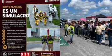 Protección Civil de Tamaulipas emite recomendaciones previo al Simulacro Nacional 2026