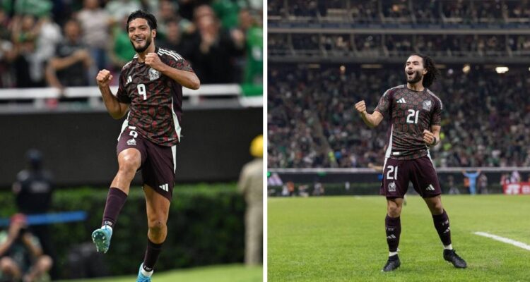 Raúl Jiménez y Chino Huerta