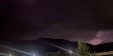 tormenta eléctrica Galeana