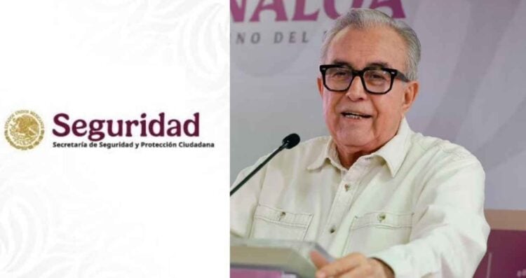 Secretaría de Seguridad niega que Rubén Rocha Moya cuente con ficha roja de la Interpol