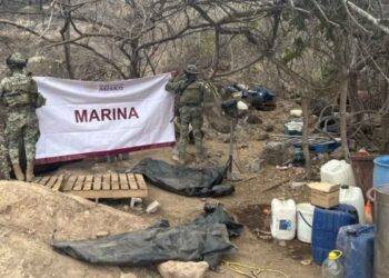 Semar localiza y desmantela laboratorio clandestino en Culiacán, Sinaloa