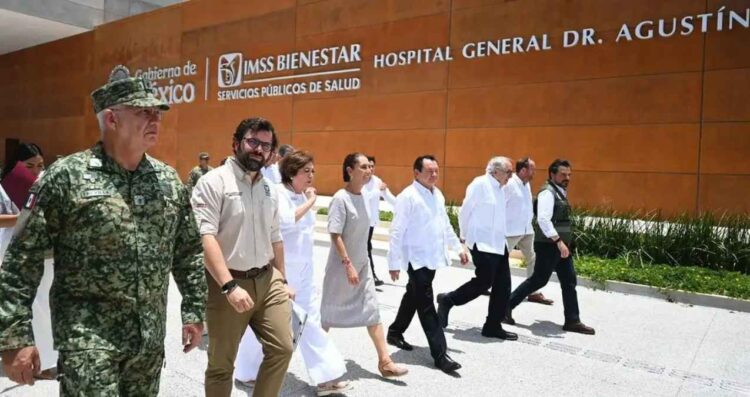 Sheinbaum Pardo encabeza inauguración del Hospital General O'Horán en Mérida, Yucatán
