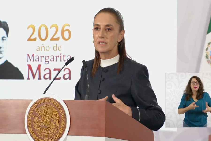 Sheinbaum descarta intervención extranjera rumbo a elecciones de 2027