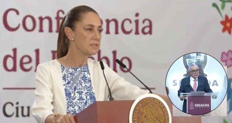 Sheinbaum informa que Rubén Rocha cuenta con seguridad adicional tras señalamientos de Estados Unidos