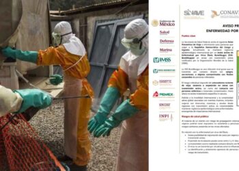 Ssa alerta a viajeros mexicanos ante brote de ébola en República Democrática del Congo y en Uganda