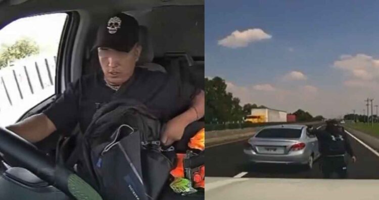Sujetos armados roban camioneta con relojes de lujo en el Circuito Exterior Mexiquense