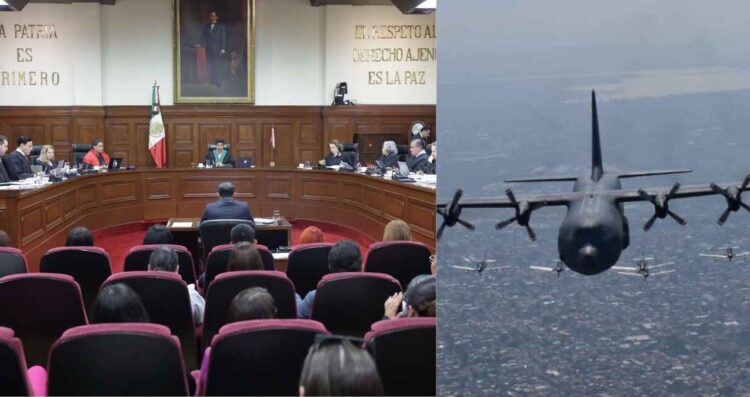 SCJN espacio aéreo mexicano