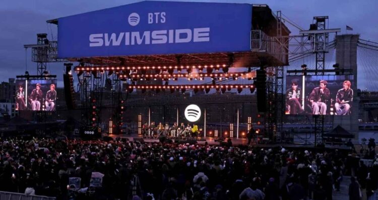 Swimside de BTS y Spotify llega a Ciudad de México fecha, lugar y cómo registrarte