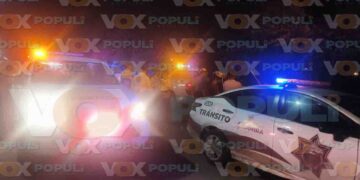 Taxista ebrio desata persecución con pasajeros en Ciudad Madero, Tamaulipas