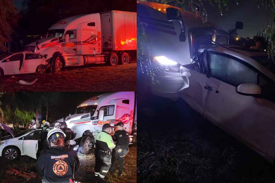 Trágico accidente en Anillo Periférico en Escobedo, Nuevo León, deja sin vida a un menor