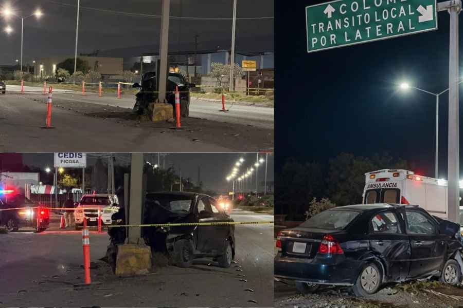 Trágico accidente en la Carretera a Colombia deja un conductor sin vida en Salinas Victoria, NL