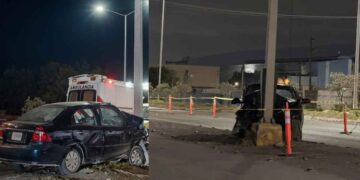 Trágico accidente en la Carretera a Colombia deja un conductor sin vida en Salinas Victoria, NL