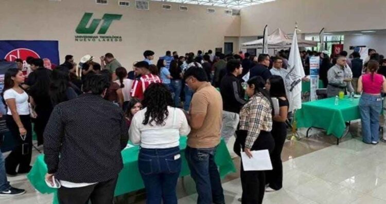UTNL realiza Feria de Empleo con más de 300 estudiantes en Nuevo Laredo, Tamaulipas