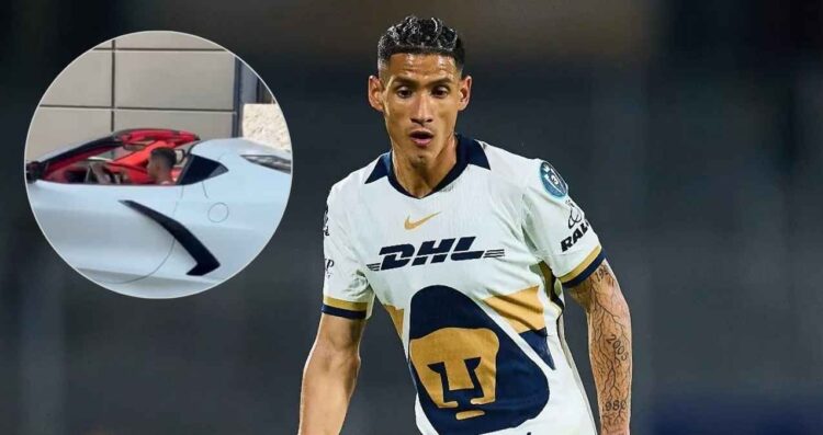 Uriel Antuna sorprende con lujoso auto valuado en más de 3 millones de pesos VIDEO