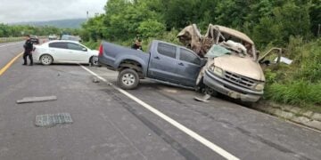 accidente carretera federal 85