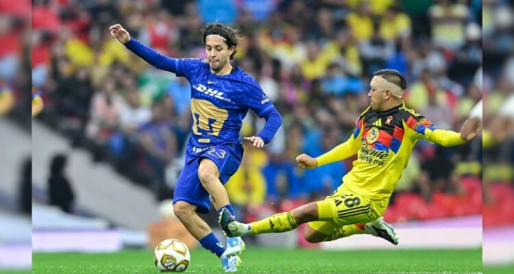 alineación América vs Pumas