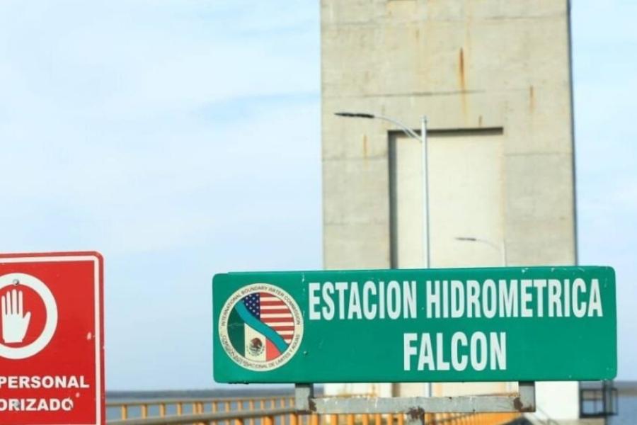 avance en la presa Falcón Matamoros