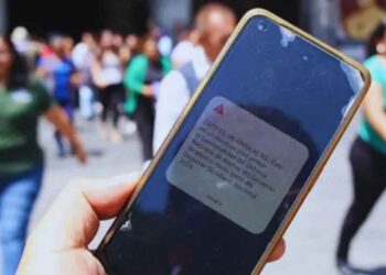 _celular alerta sísmica