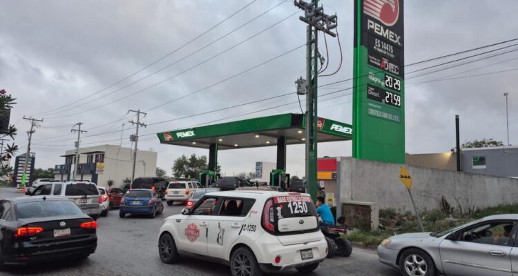 cierre de gaseras en Matamoros