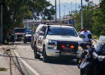 conductor muerto en Santa Catarina